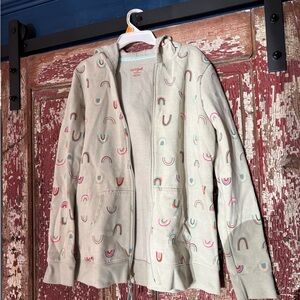 Cat & Jack Rainbow Hooded Jacket